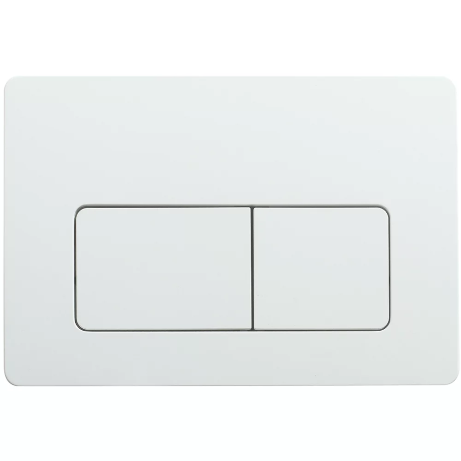 Кнопка смыва Veconi FLUSH V5, FLV5-W, 240х162х9, пластик, белый глянец