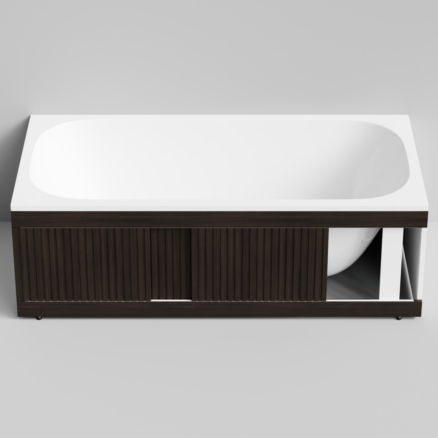 Экран под ванну Vod-ok Тач 170 раздвижной Палисандр