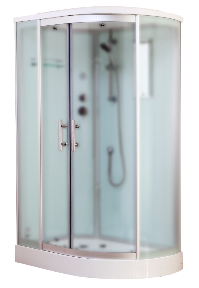 Душевая кабина Timo Standart T-6602 Silver Fabric L (120*85*220)