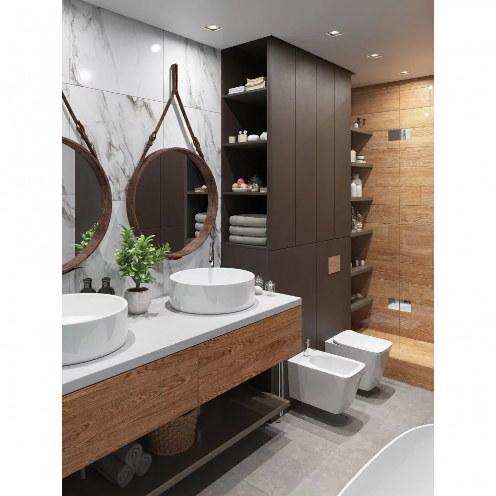 Биде Timo Soli TK-304 подвесное, белый