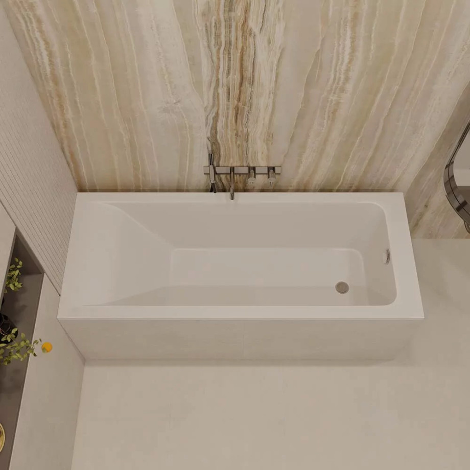 Ванна из искусственного камня Veconi Solita SLT17070 170x70