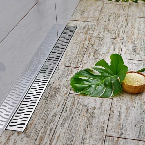 Душевой лоток MCH Veconi Harmony 650 с решеткой, хром от магазина Vanna-Vanna.ru!