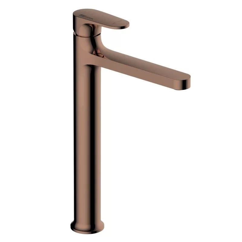 Смеситель для раковины WasserKraft Asphe 7703H розовое золото