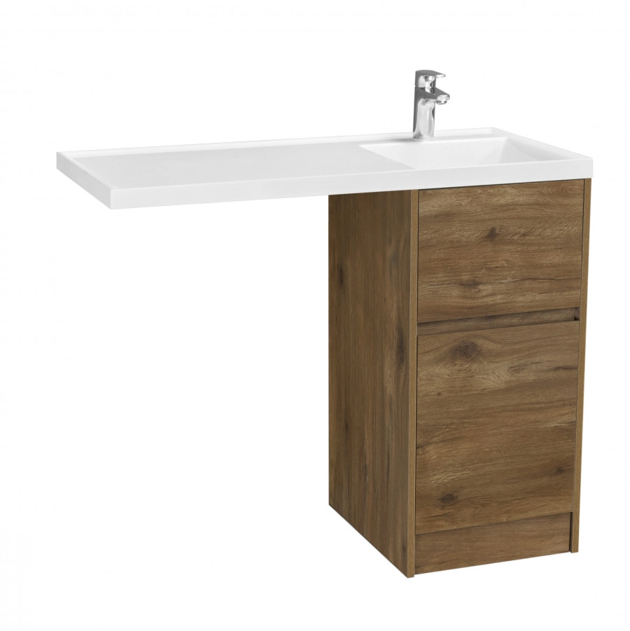 Тумбы под раковину AQUATON Лондри 40 Дуб Рустикальный
