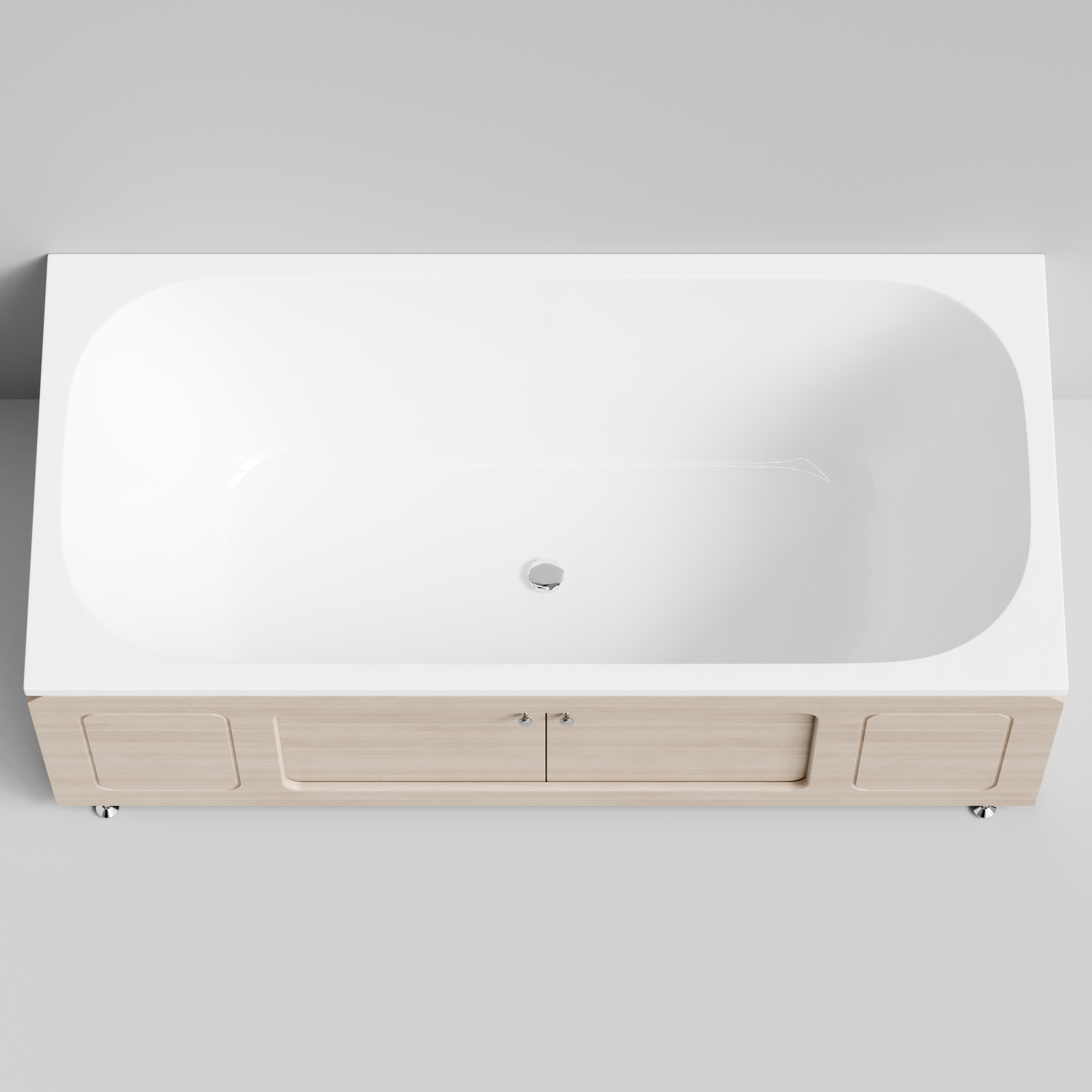 Экран под ванну Vod-ok Лидер 180 раздвижной дуб