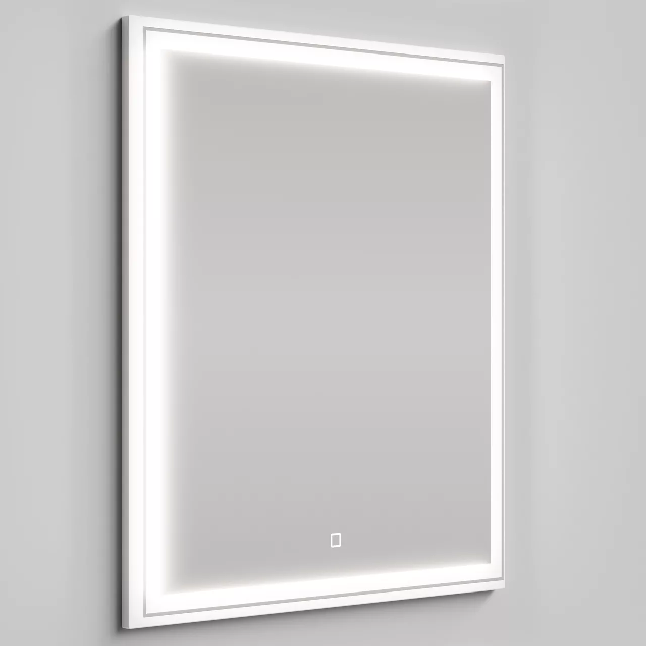 Зеркало Vod-ok Лайт 70 свет, сенсор, белый + 13 цветов