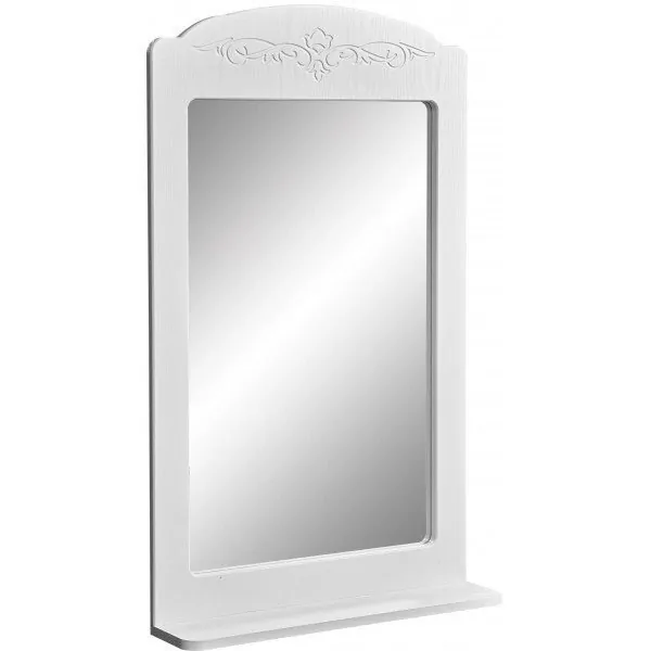 Зеркало Stella Polar Кармела 60 белая ольха