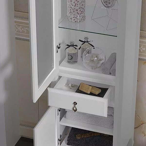 Пенал Opadiris Лоренцо 45 L белый матовый