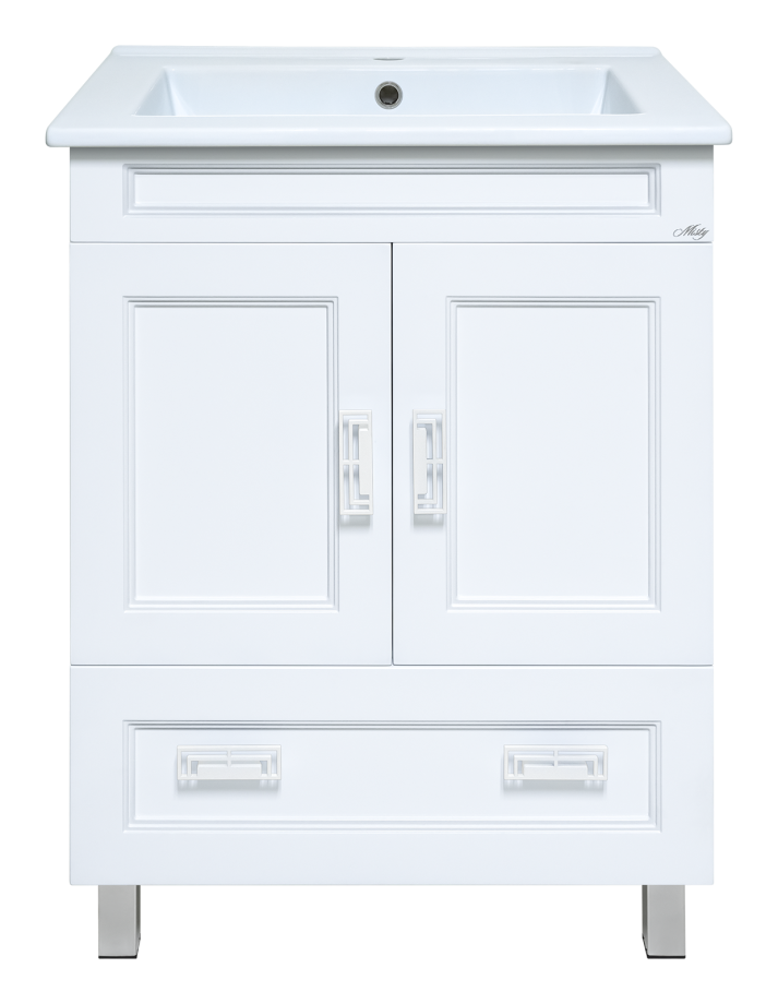 Тумба с раковиной Misty Дива 65 белый