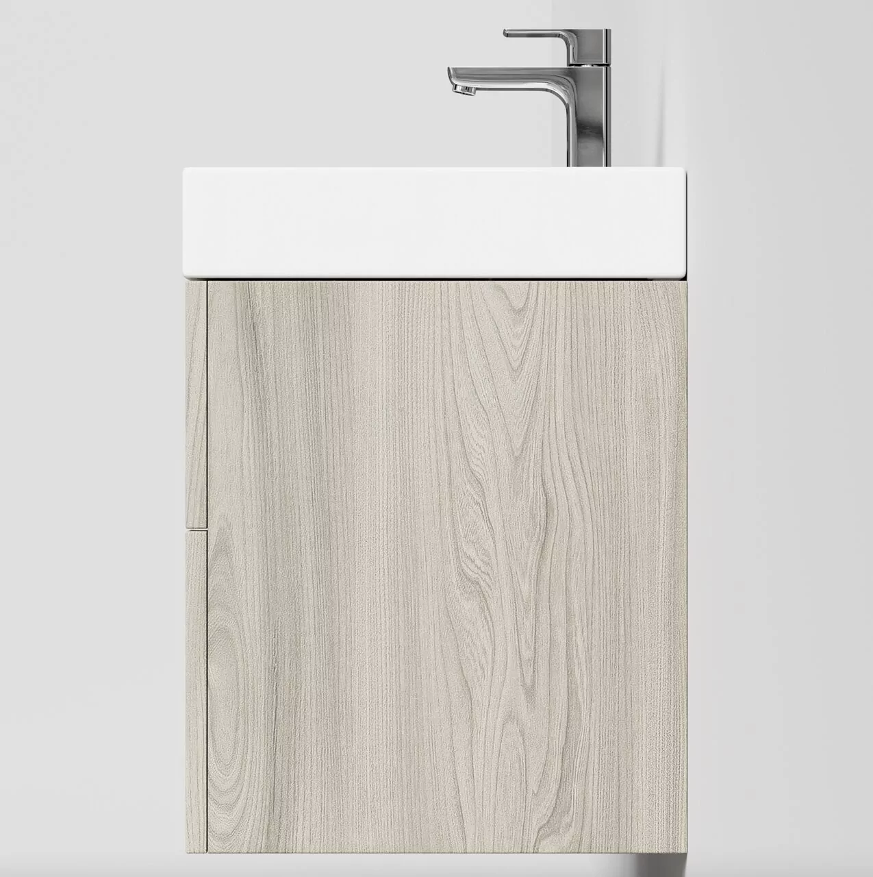 Тумба подвесная Vod-ok Бонум 60 с раковиной Stance 60, дуб + 6 цветов от магазина Vanna-Vanna.ru!