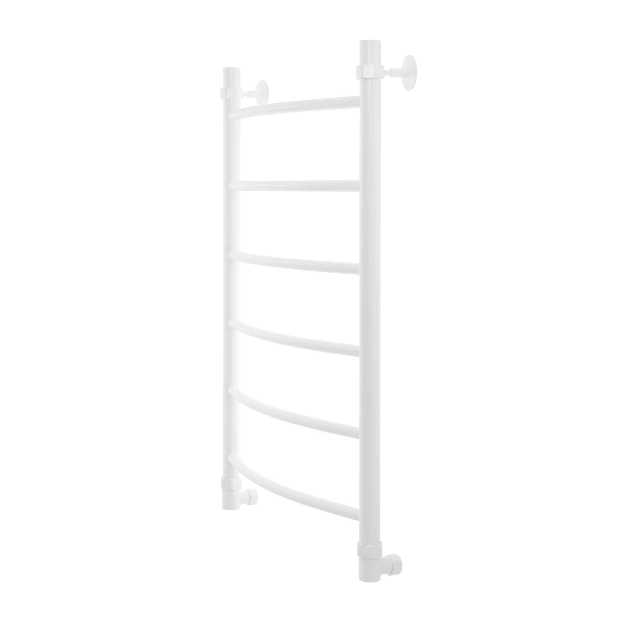 Полотенцесушитель водяной Energy Classic 800x500 белый матовый, тип "лесенка", нержавеющая сталь, подключение 3/4"