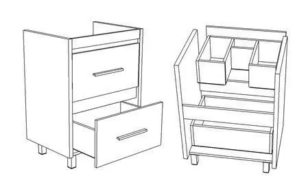 Мебель для ванной Corozo Верона 65 комплект, напольный, антик