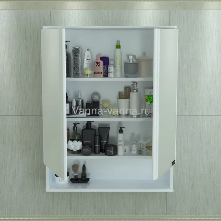 Зеркало-шкаф Санта Вегас 70 белый