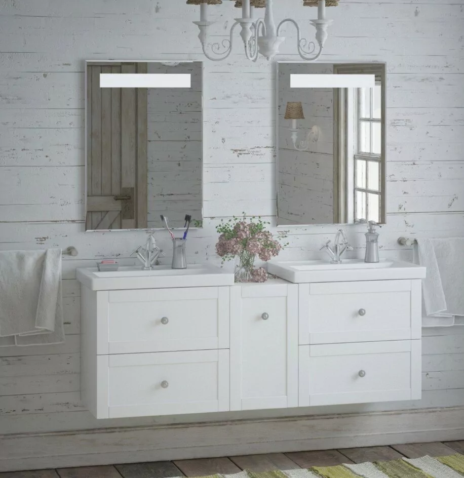 Зеркало Corozo Альпина 600х800 свет