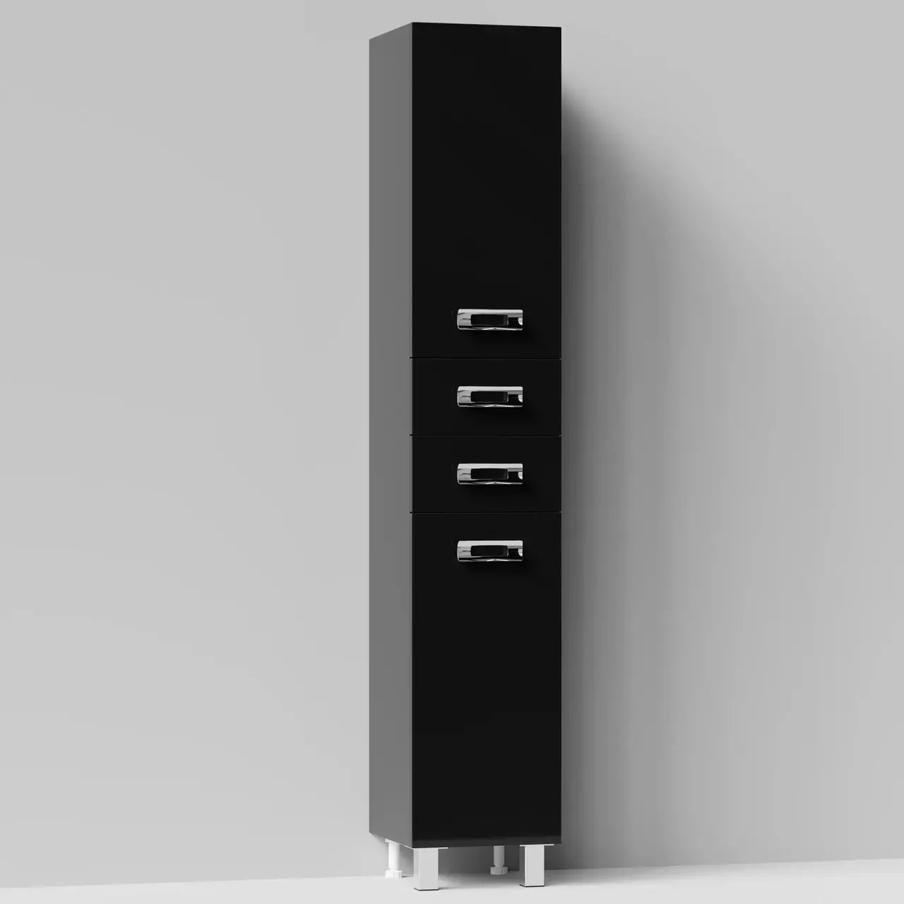 Пенал Vod-ok Орландо 35 L/R напольный, черный