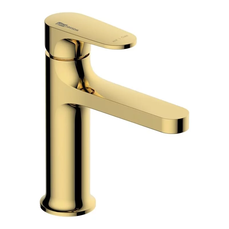 Смеситель для раковины WasserKraft Neckar 2103 глянцевое золото