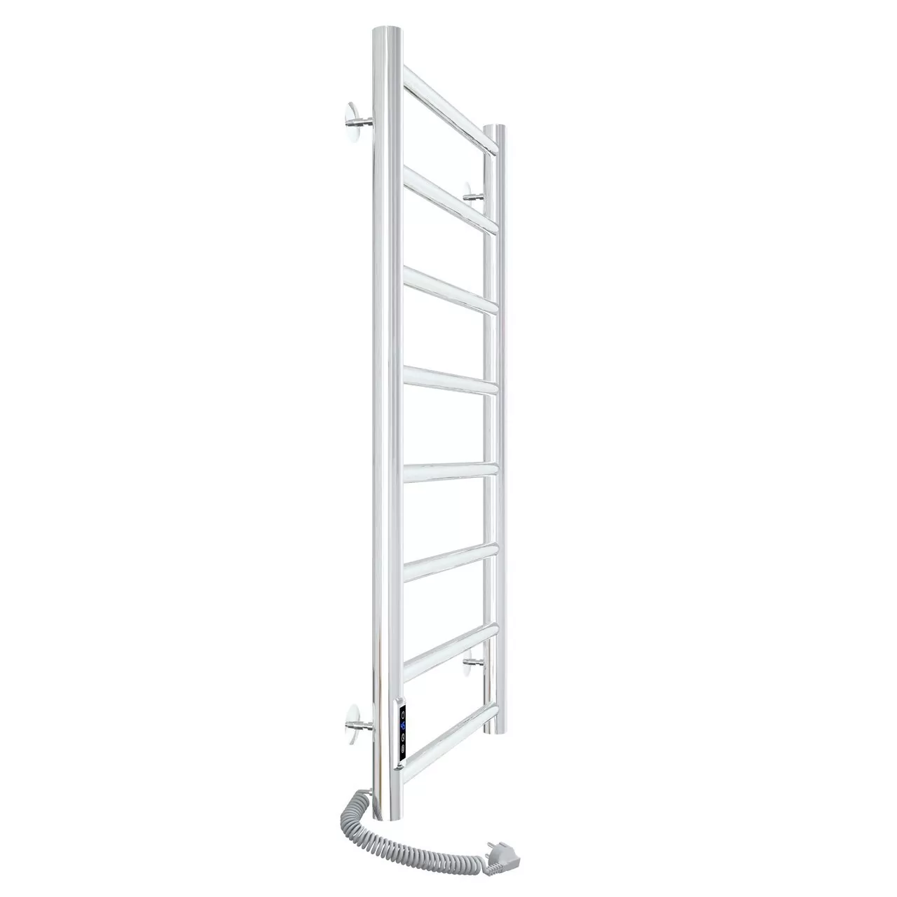 Полотенцесушитель электрический Laris Джаз П8 400х800 с терморегулятором, левый, хром