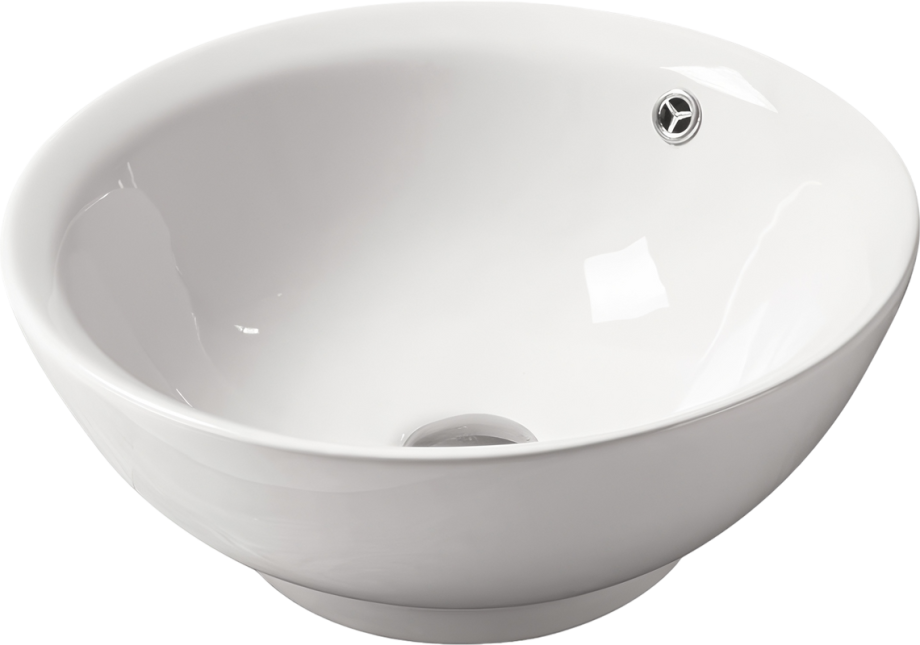 Раковина SantiLine SL-1065 накладная, белая