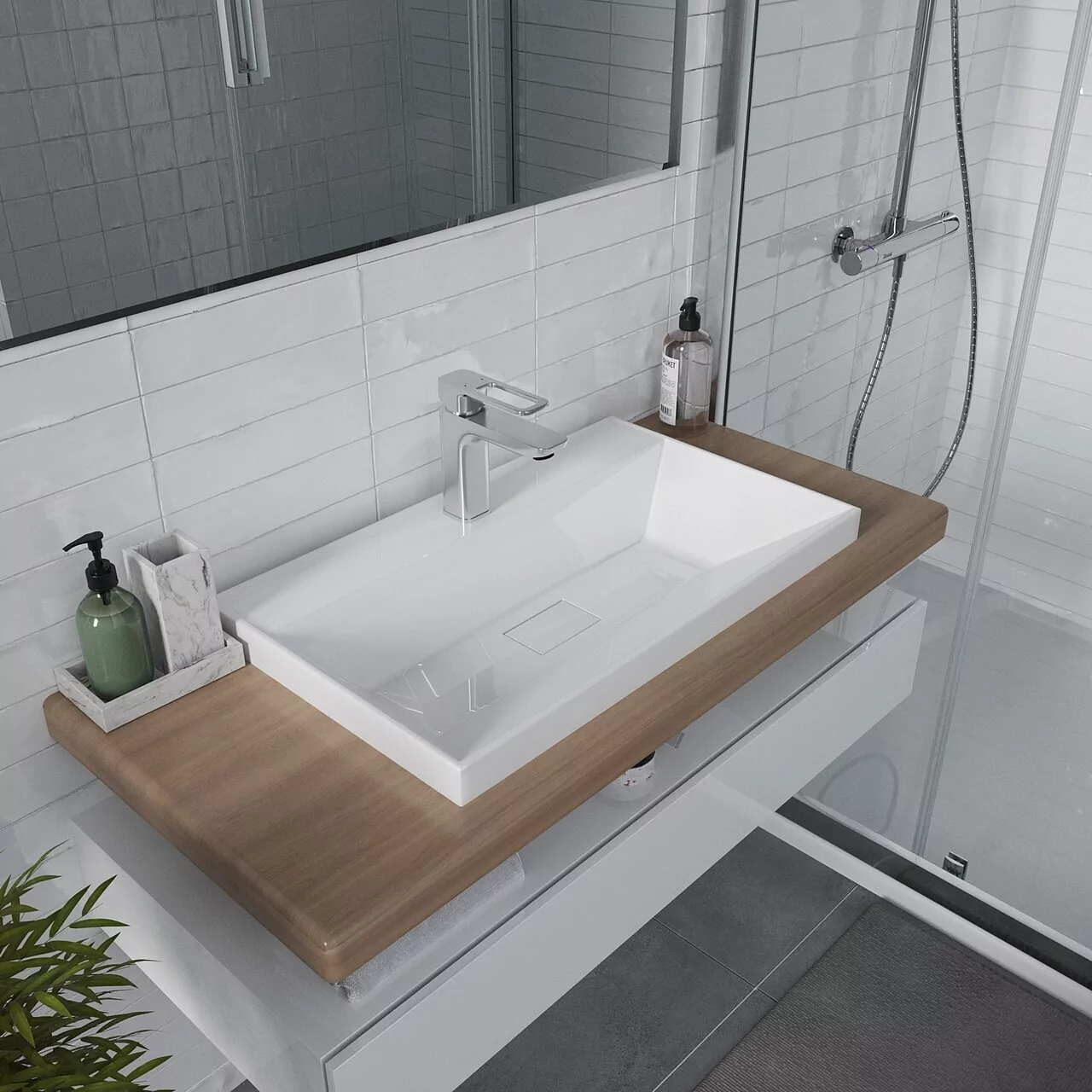 Раковина Madera Classica Slim 60 белая