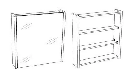 Мебель для ванной Corozo Верона 65 комплект, напольный, антик