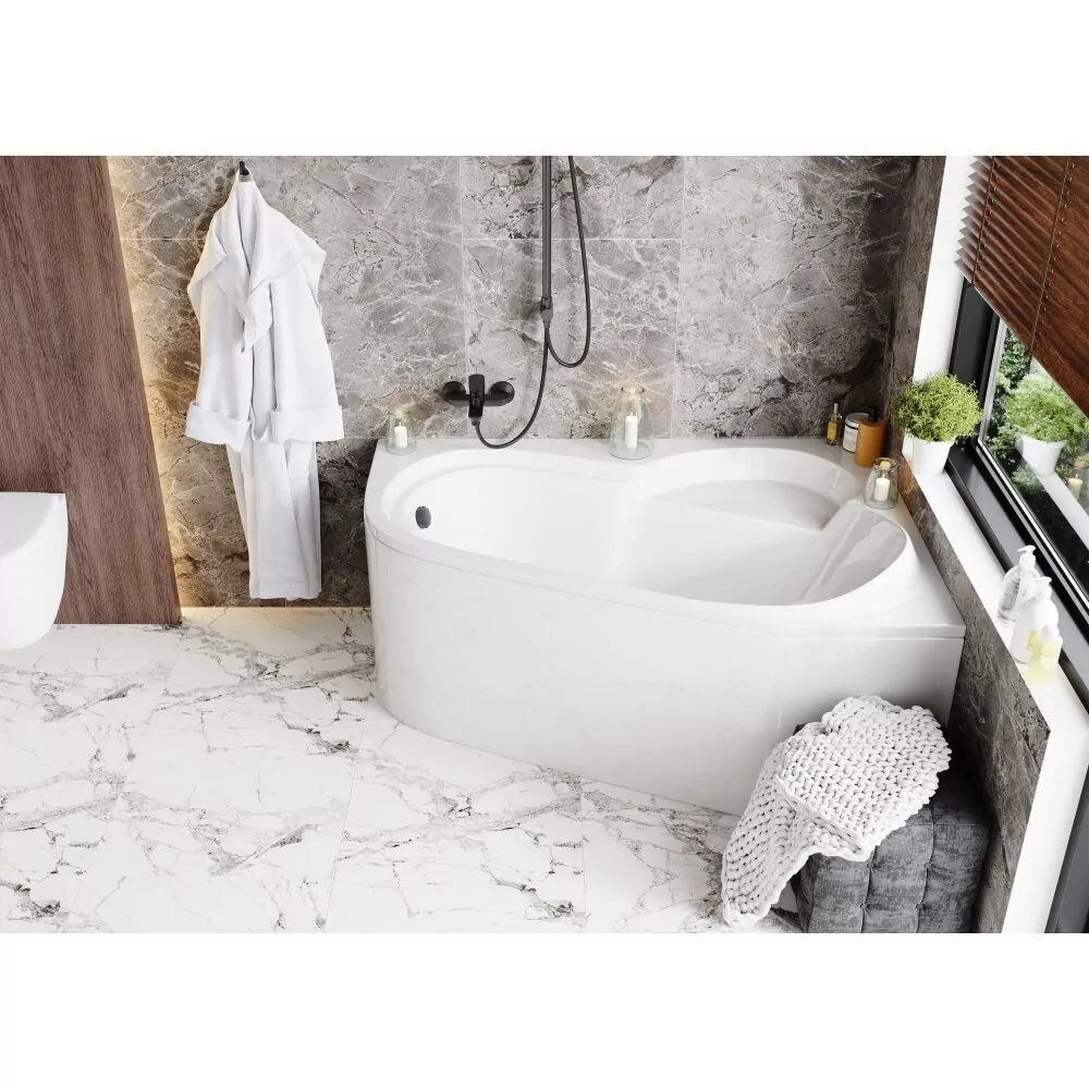 Ванна акриловая Vagnerplast Selena 147 левая