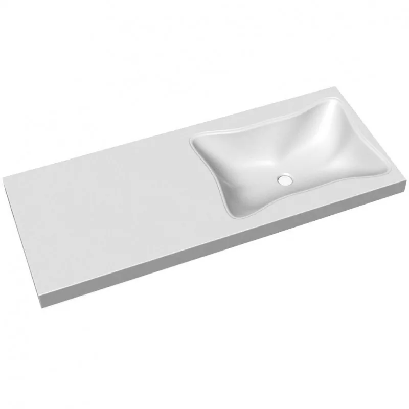 Раковина Stella Polar Кредо 120х50 L/R белая