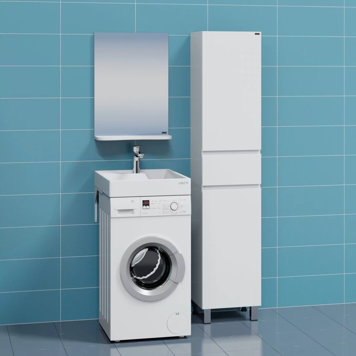 Раковина Санта Юпитер мини 50х60 белая