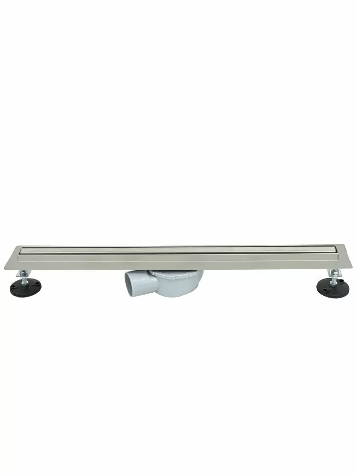 Душевой лоток ALMAes Bajo 600 BG60BL с решеткой, хром