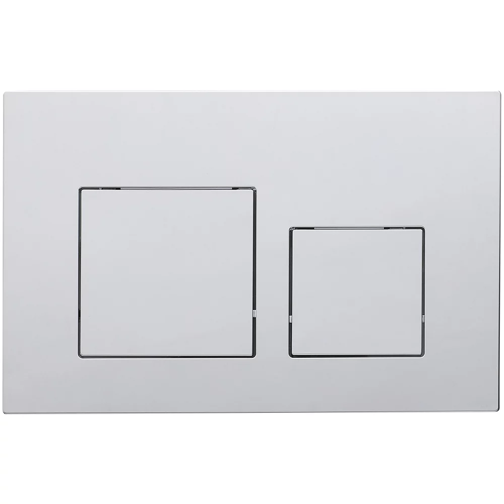 Кнопка смыва Veconi FLUSH V4, FLV4-C, 240х162х10, пластик, хром глянец