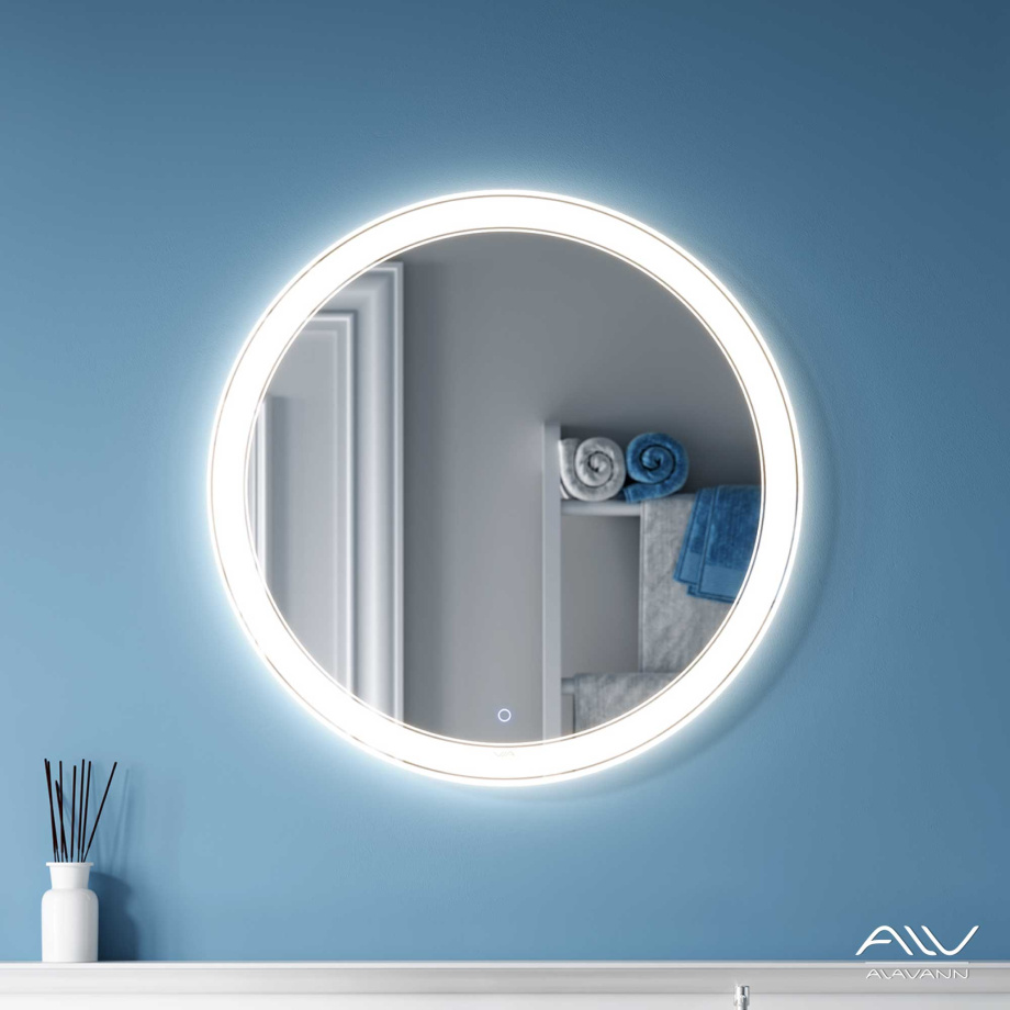 Зеркало Alavann Solis 60 свет, сенсор