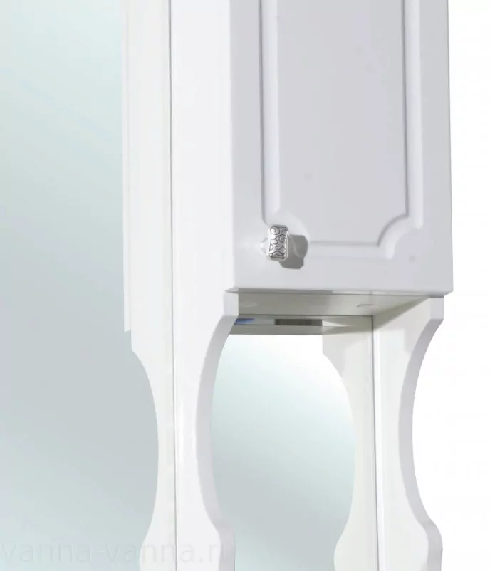 Зеркало-шкаф Bellezza Кантри 65 R свет, белый