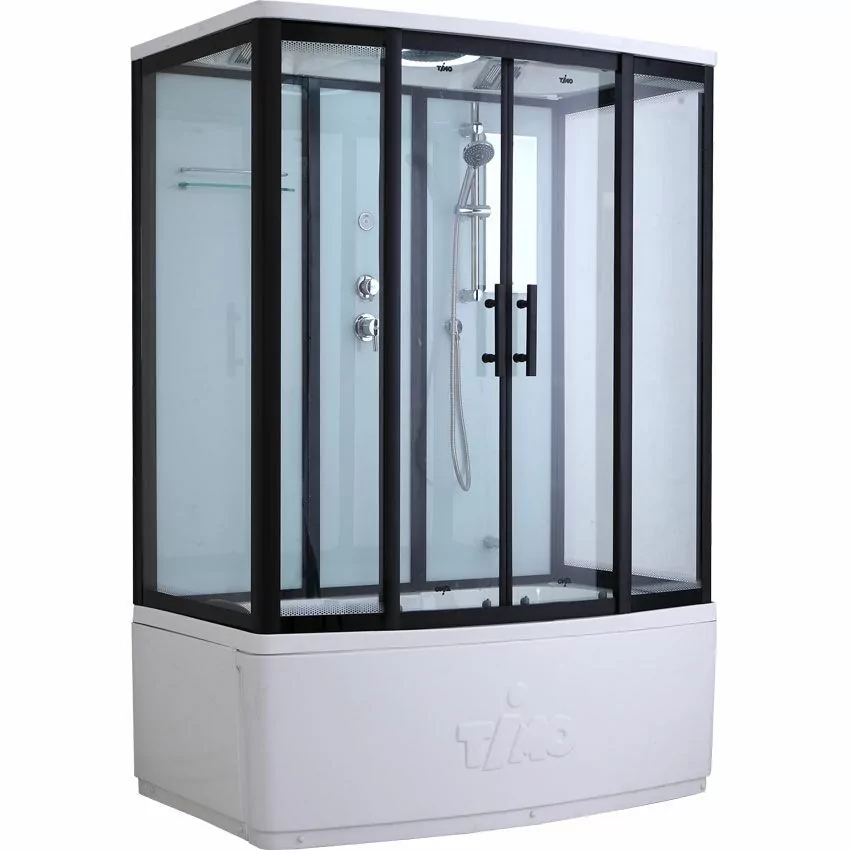 Душевая кабина Timo Standart Т-6650 Black 150x88