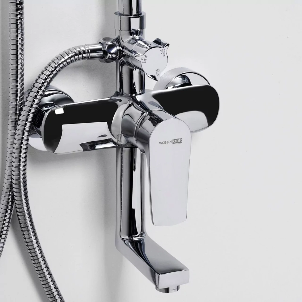 Душевая стойка WasserKraft A16601 хром от магазина Vanna-Vanna.ru!