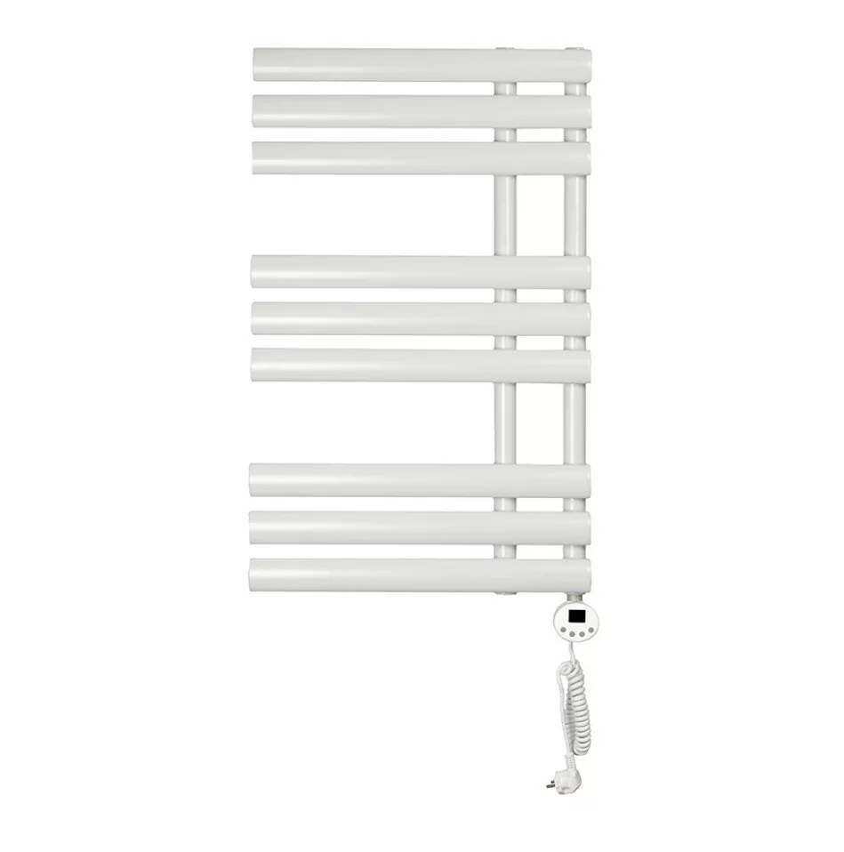 Полотенцесушитель электрический Domoterm Гамма П9 500х820 ER правый, белый матовый