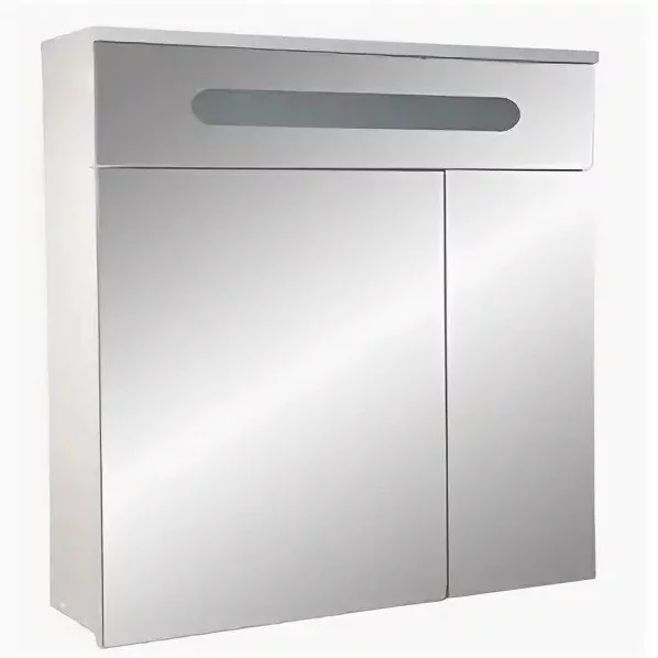 Зеркало-шкаф Emmy Сигма 80 свет, левое, белый