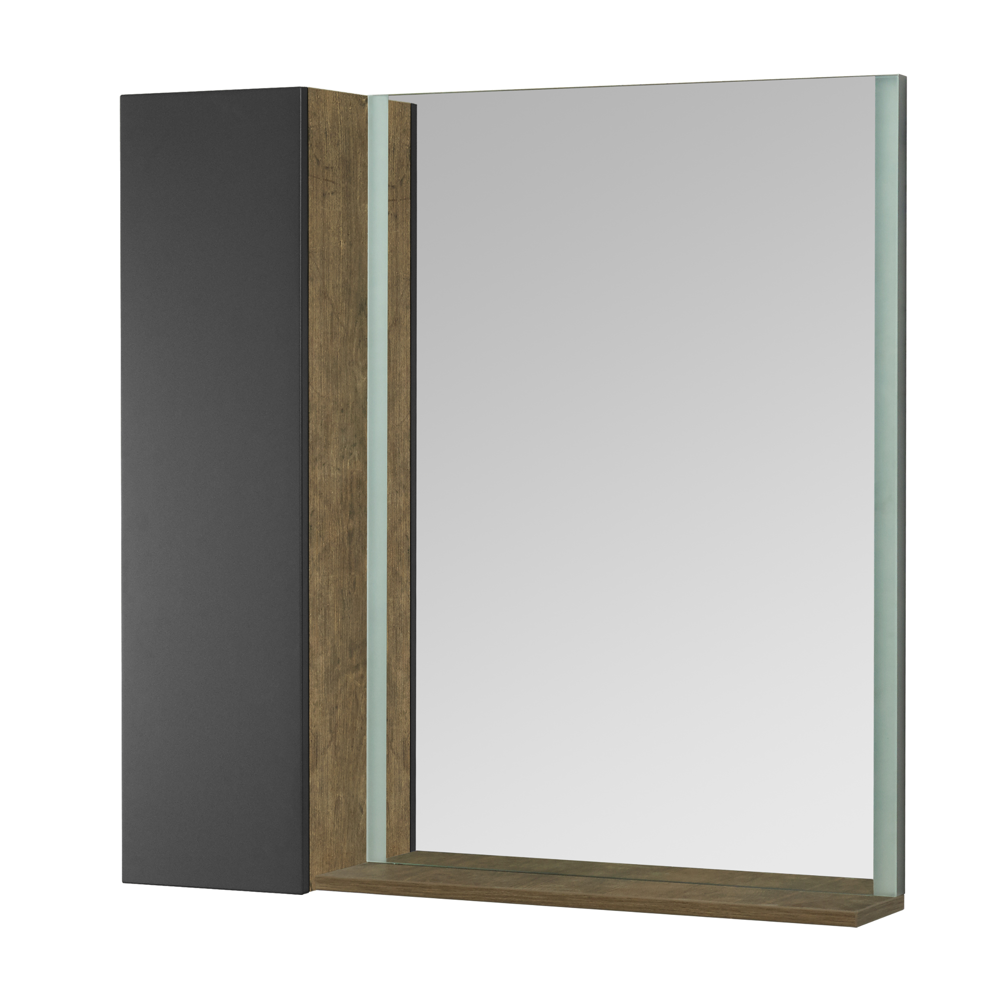 Пенал Aquaton Терра 24 дуб кантри, антрацит