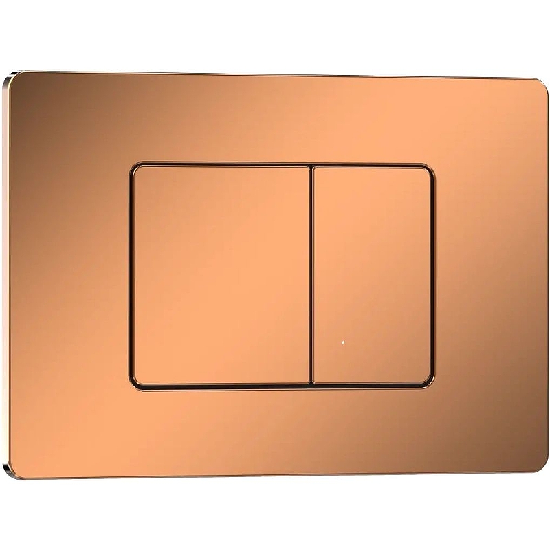 Кнопка смыва Iberica Blanca INOX-C IB.B011.004.001 механическая, розовое золото глянец