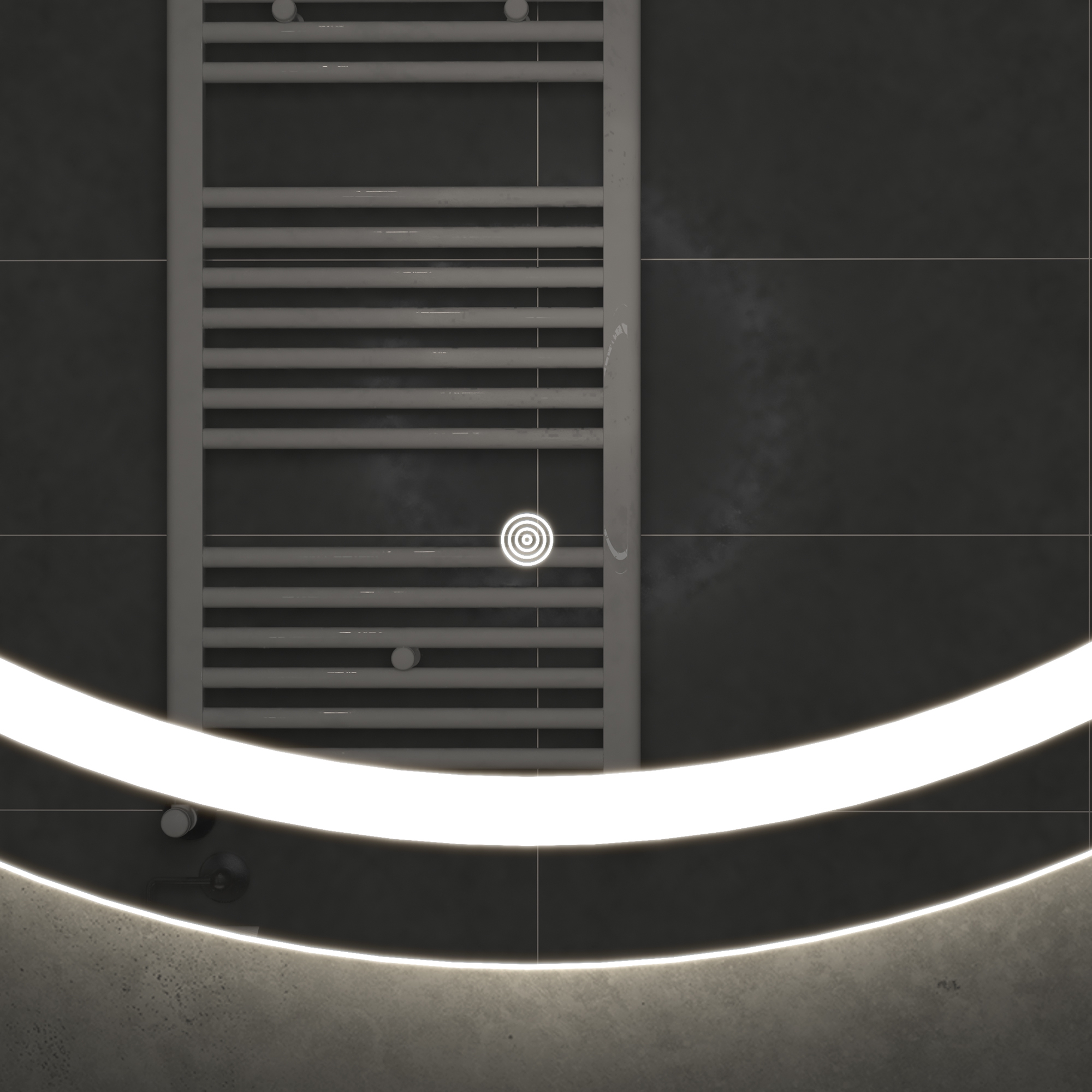 Зеркало Vigo Holly Classic 800 свет, сенсор