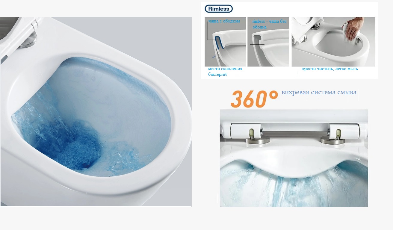Унитаз Cerutti Spa SELLA UF CT10362 подвесной, белый