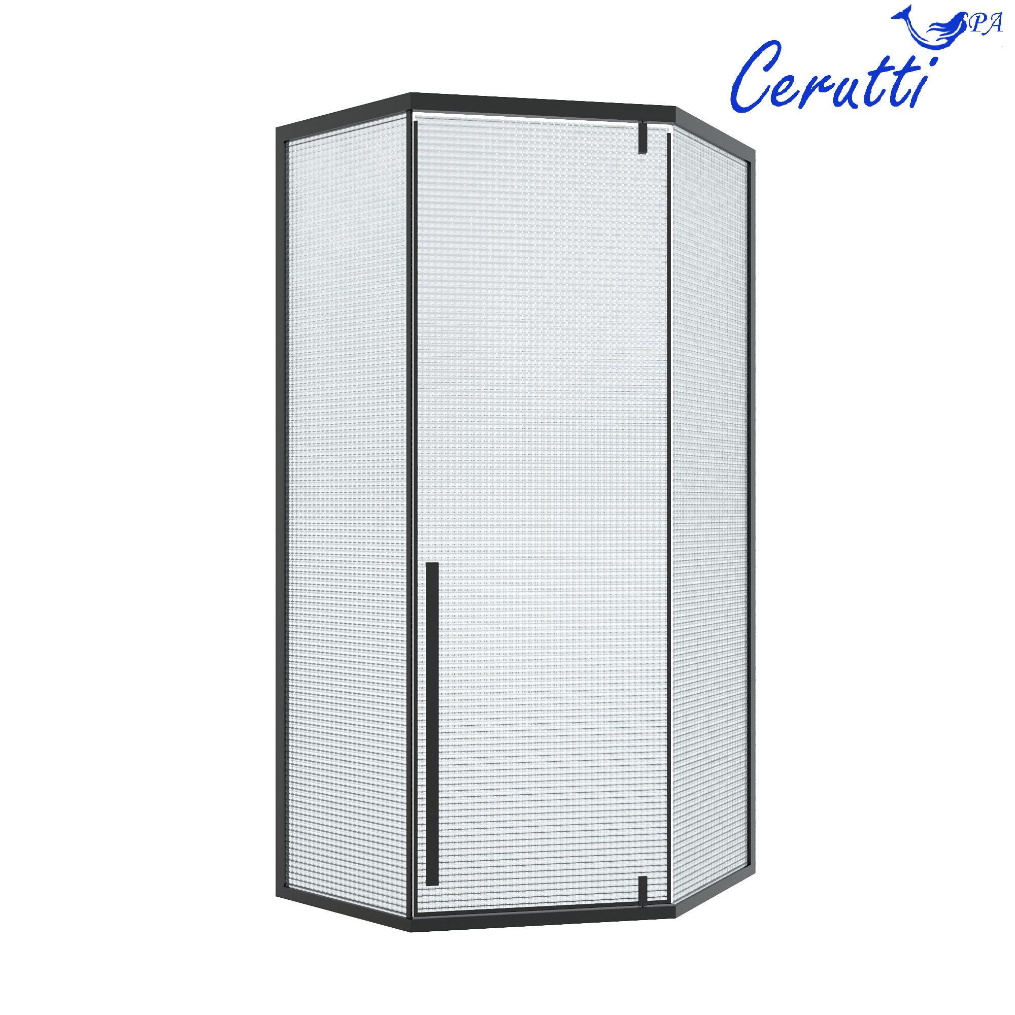 Душевой уголок Cerutti Spa C3ABD без поддона (90x90x195)