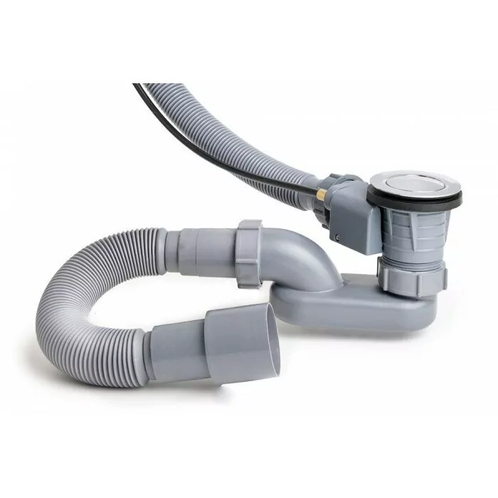 Слив-перелив для ванны полуавтомат Delice DLR000007 Хром