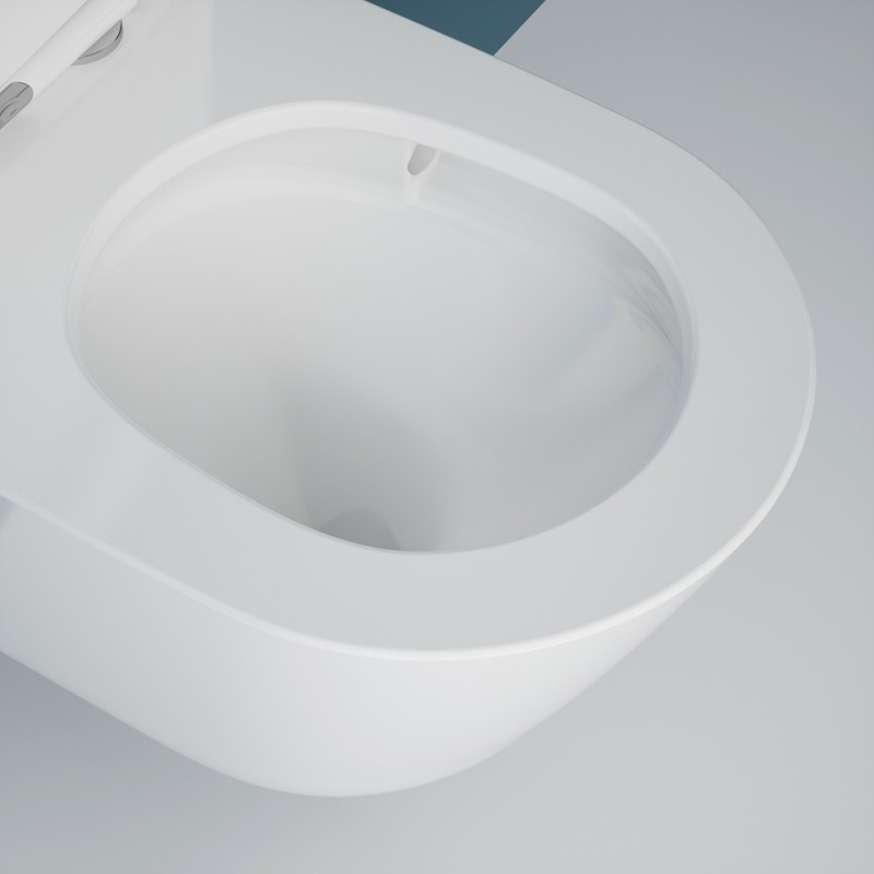 Унитаз подвесной Esbano CLAVEL-53T (White)   530x360x360 от магазина Vanna-Vanna.ru!