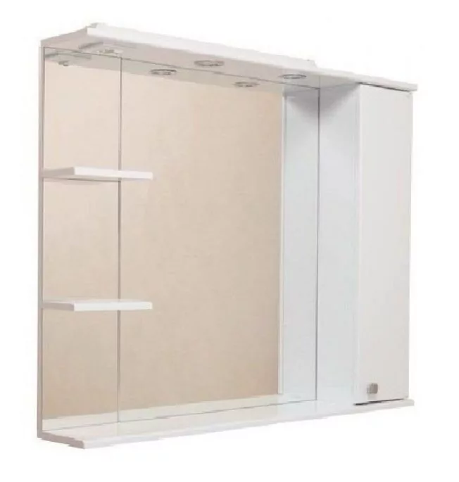 Мебель для ванной Onika Эльбрус 100.13 комплект, напольный, белый