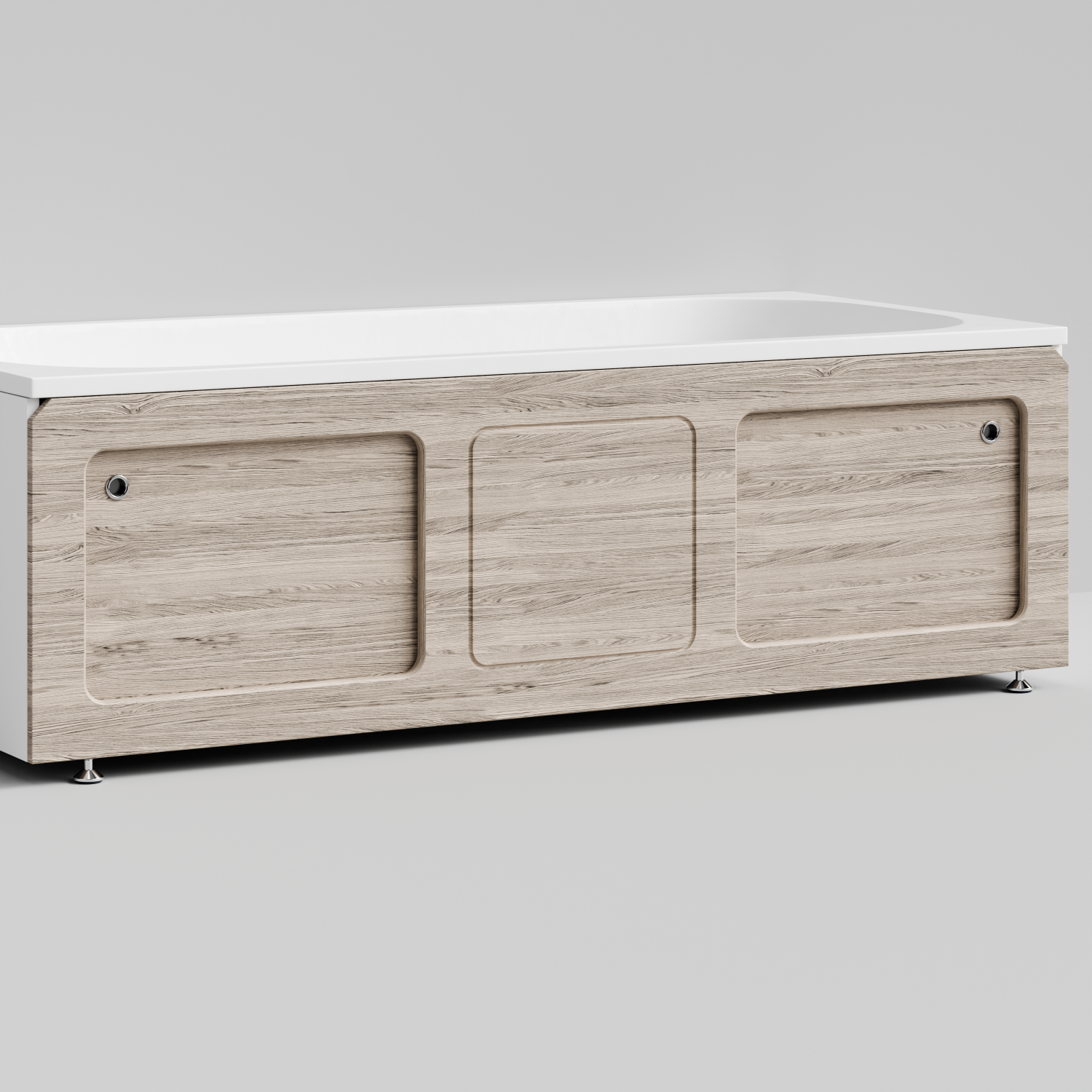 Экран под ванну Vod-ok Хит 180 раздвижной Дубослив ореховый светлый