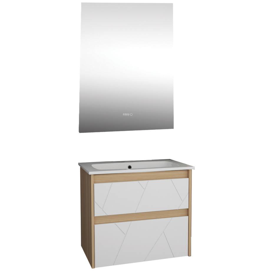 Мебель для ванной Асб-мебель Диана 60 комплект, подвесной, белый