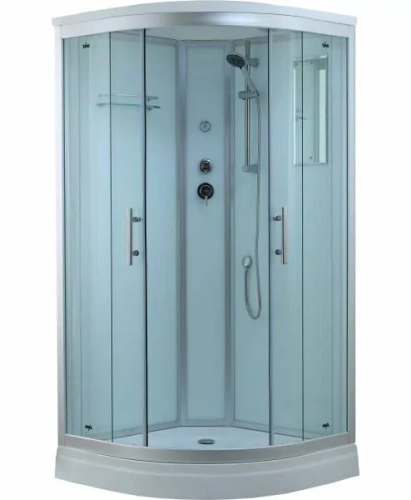 Душевая кабина Timo Standart Т-6601 Silver 100x100 от магазина Vanna-Vanna.ru!