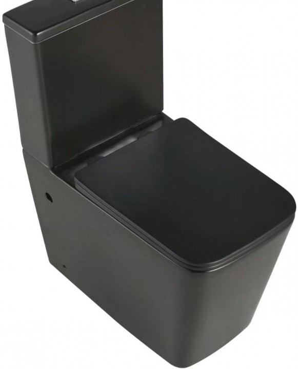 Унитаз напольный Esbano DUERO (Matt Black) 635x360x825