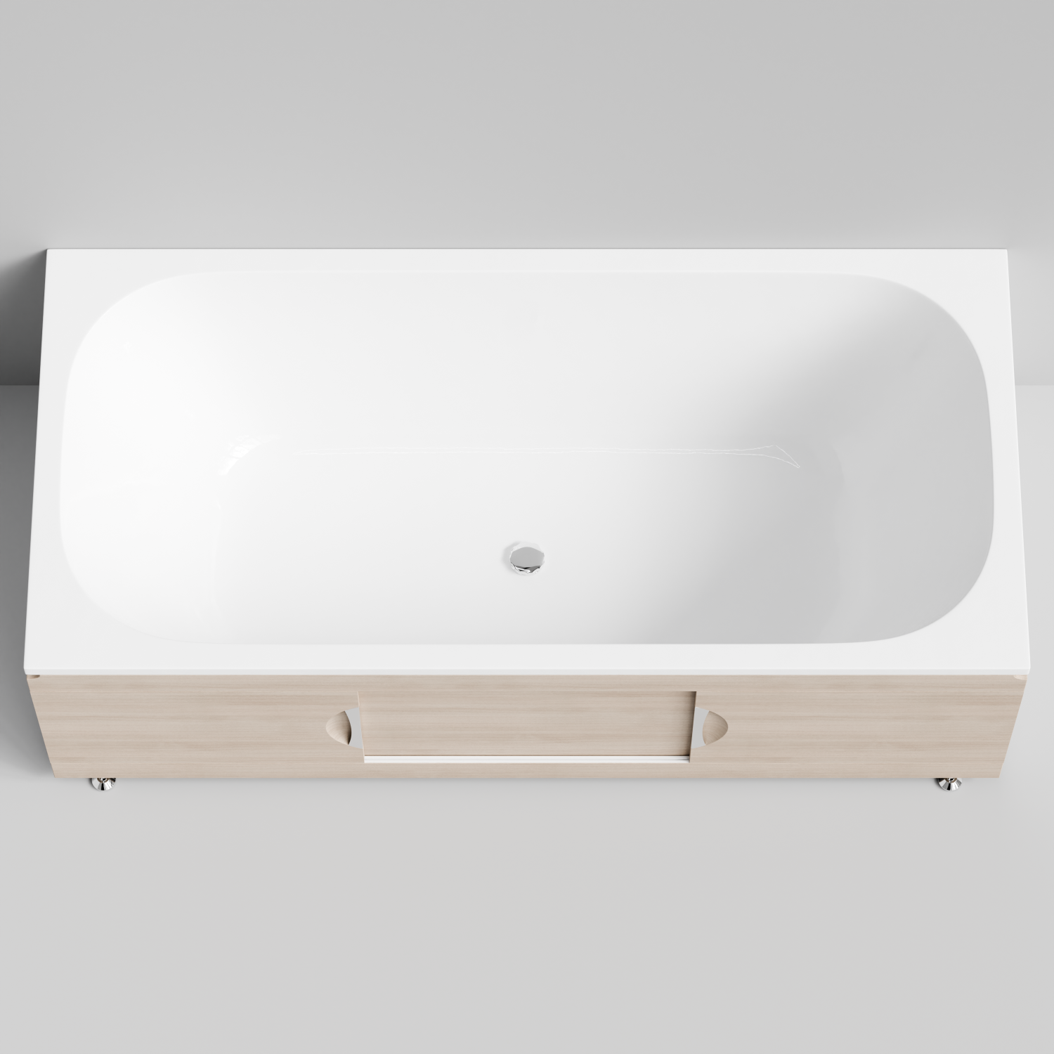 Экран под ванну Vod-ok Топ 180 раздвижной, дуб