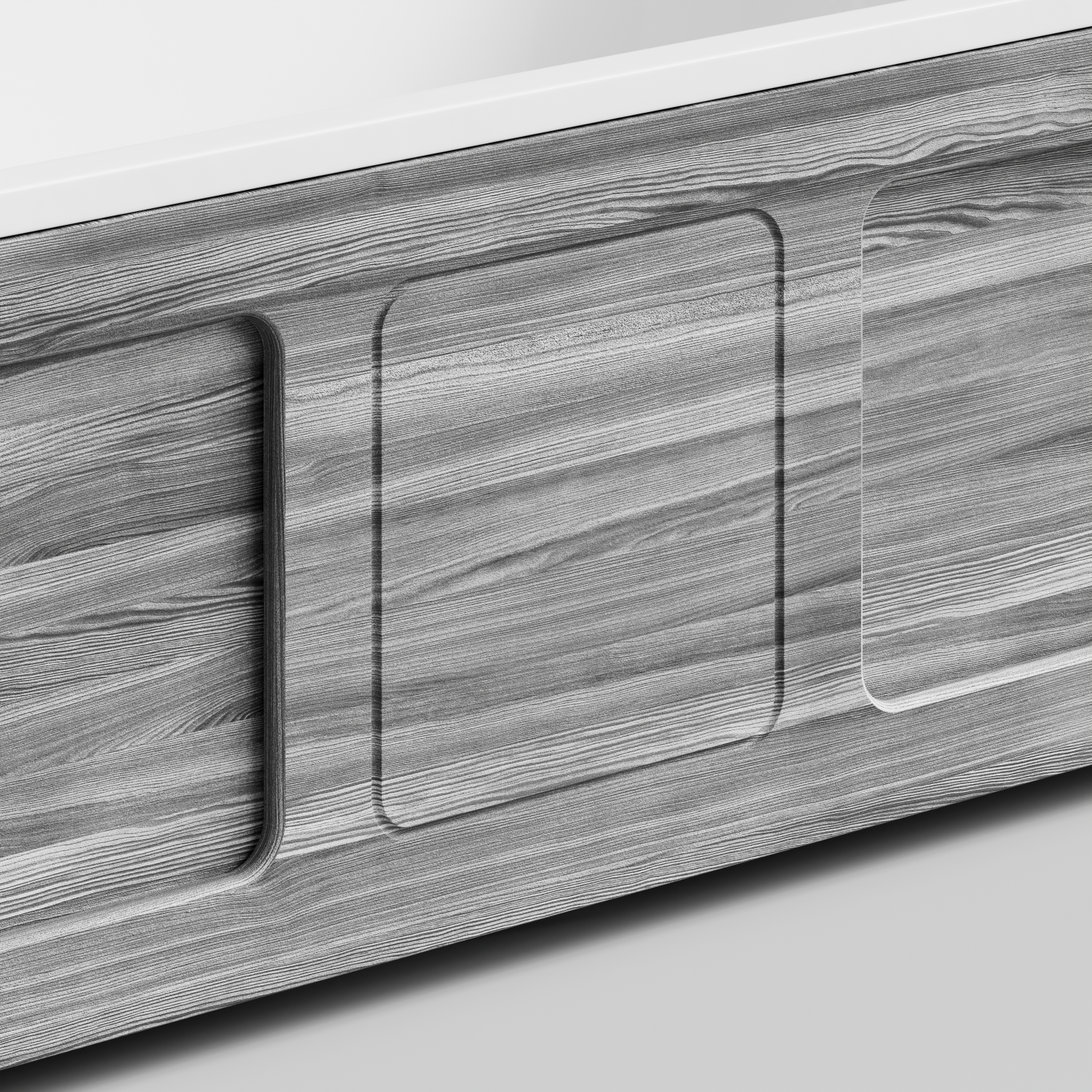 Экран под ванну Vod-ok Хит 170 раздвижной Лиственница структурная контрастно-серая