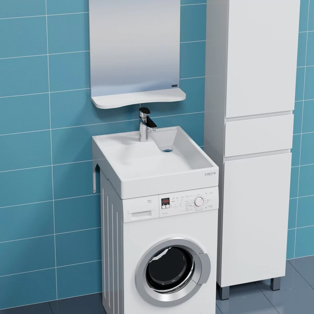 Раковина Санта Юпитер мини 50х60 белая